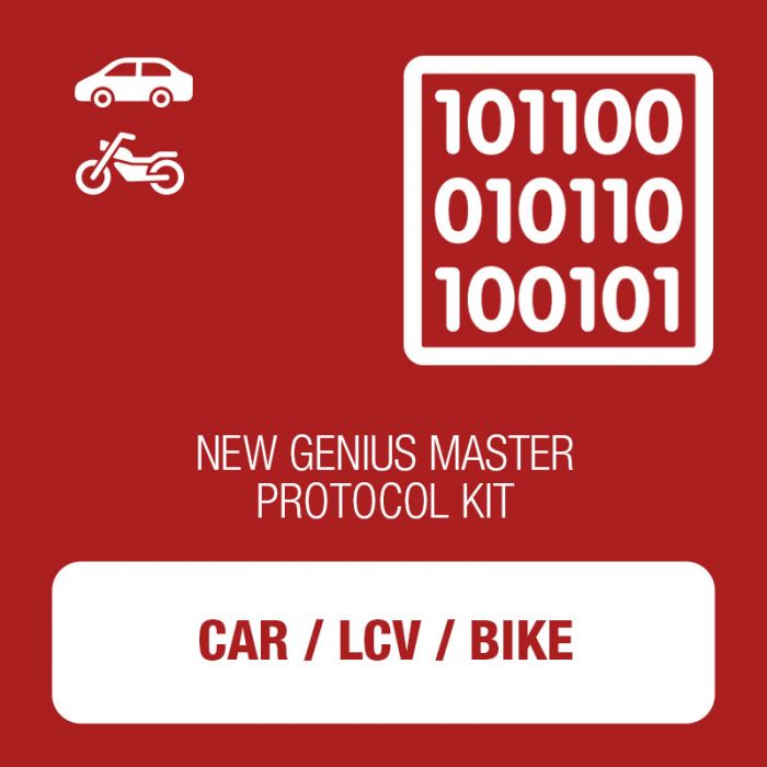 New Genius Car, LCV and Bike OBD protocol kit MASTER