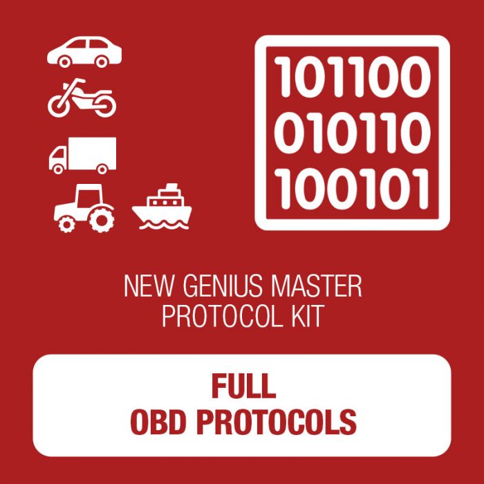 New Genius Full OBD protocol kit MASTER