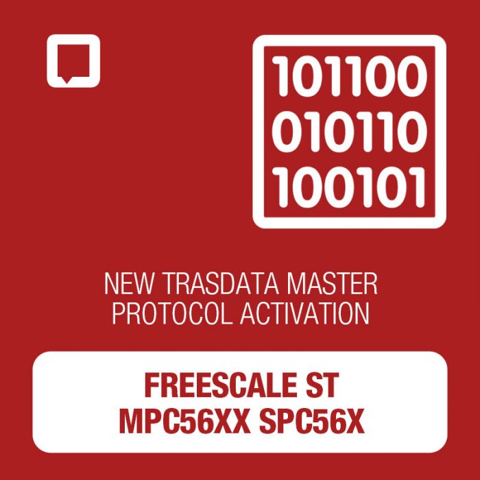 New Trasdata FREESCALE/ST MPC56xx SPC56x Protocol MASTER