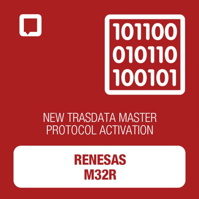 New Trasdata Renesas M32R Protocol MASTER